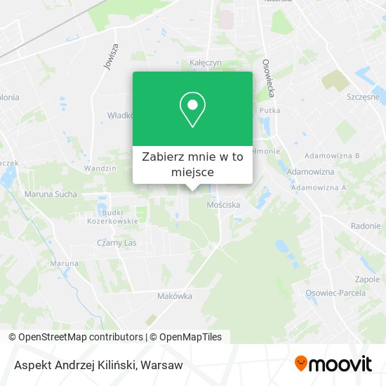 Mapa Aspekt Andrzej Kiliński