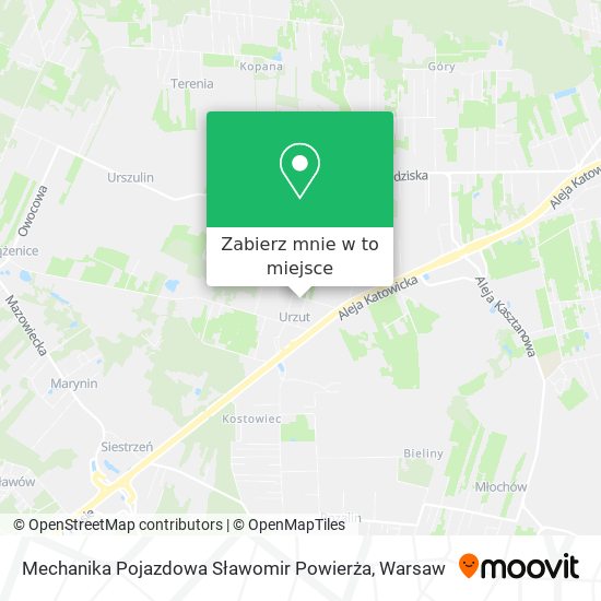 Mapa Mechanika Pojazdowa Sławomir Powierża