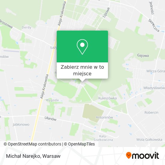 Mapa Michał Narejko