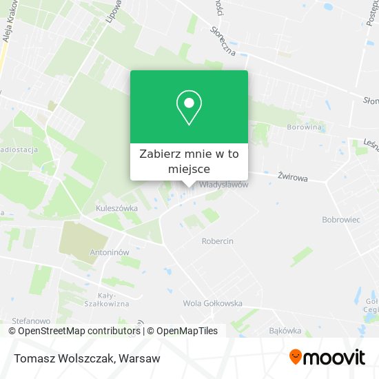 Mapa Tomasz Wolszczak