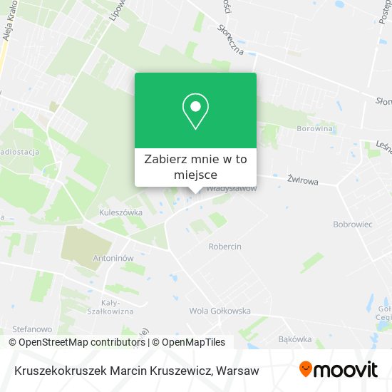 Mapa Kruszekokruszek Marcin Kruszewicz