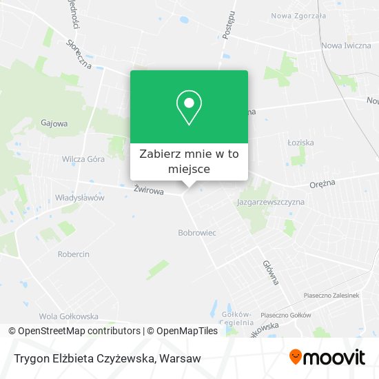 Mapa Trygon Elżbieta Czyżewska