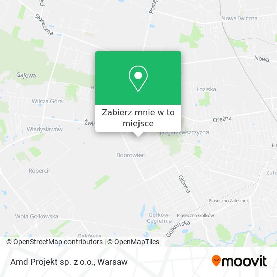 Mapa Amd Projekt sp. z o.o.