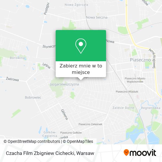 Mapa Czacha Film Zbigniew Cichecki