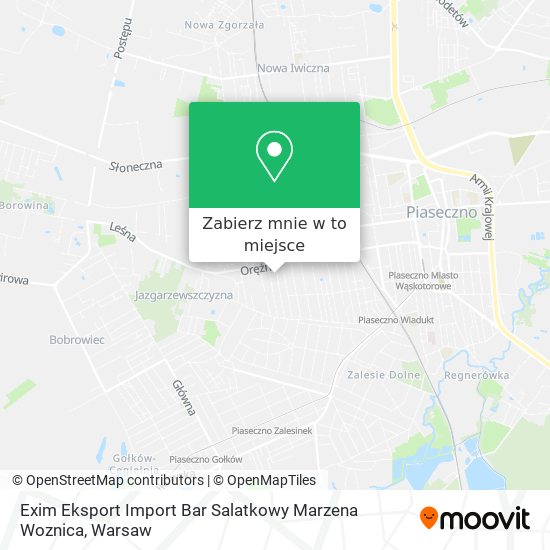 Mapa Exim Eksport Import Bar Salatkowy Marzena Woznica