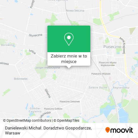 Mapa Danielewski Michał. Doradztwo Gospodarcze