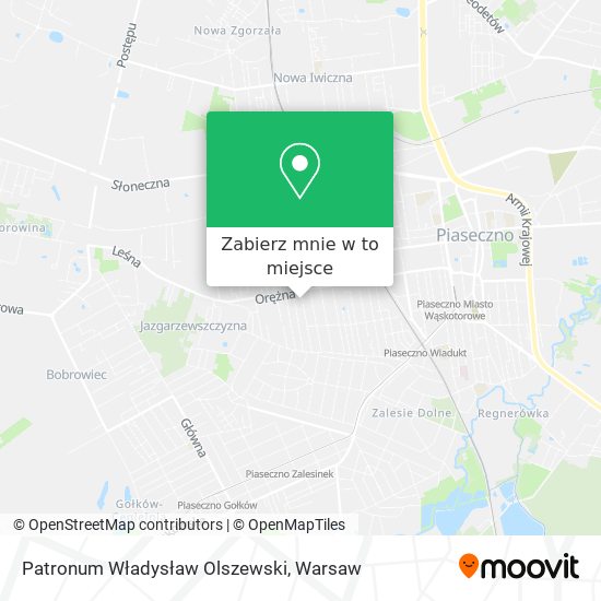 Mapa Patronum Władysław Olszewski