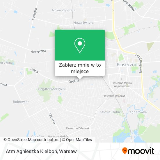 Mapa Atm Agnieszka Kiełboń