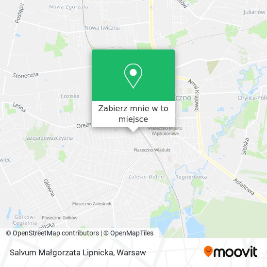 Mapa Salvum Małgorzata Lipnicka