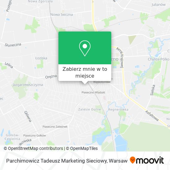 Mapa Parchimowicz Tadeusz Marketing Sieciowy