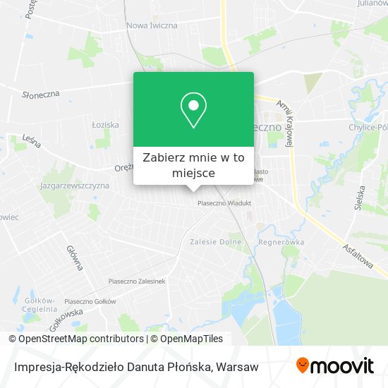 Mapa Impresja-Rękodzieło Danuta Płońska