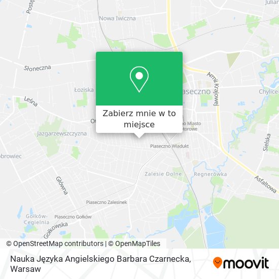 Mapa Nauka Języka Angielskiego Barbara Czarnecka