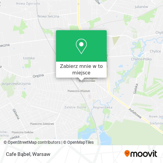 Mapa Cafe Bąbel