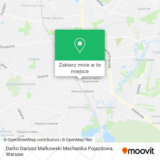 Mapa Darko Dariusz Małkowski Mechanika Pojazdowa