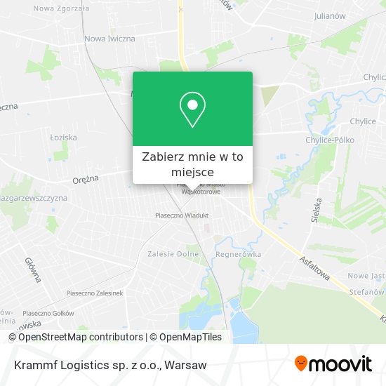 Mapa Krammf Logistics sp. z o.o.