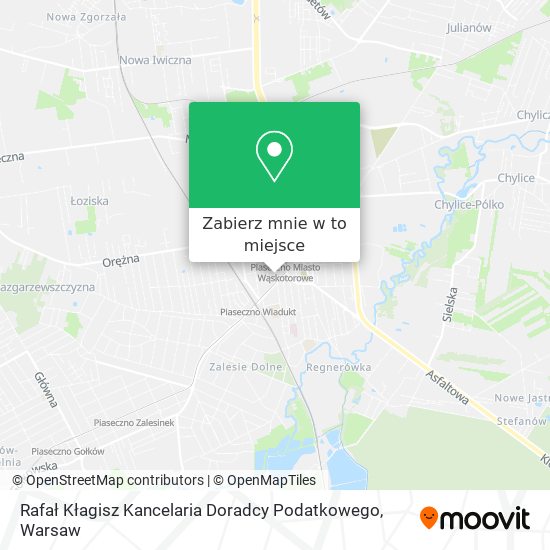 Mapa Rafał Kłagisz Kancelaria Doradcy Podatkowego