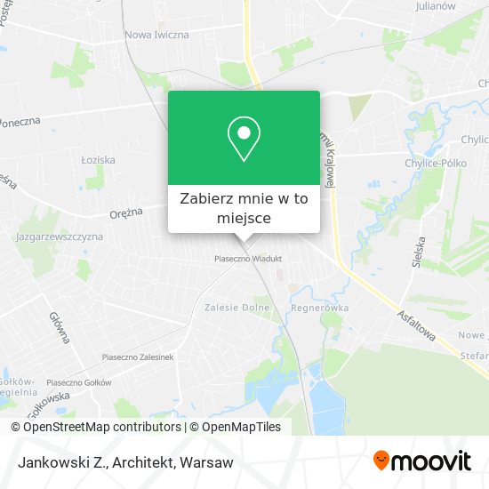 Mapa Jankowski Z., Architekt