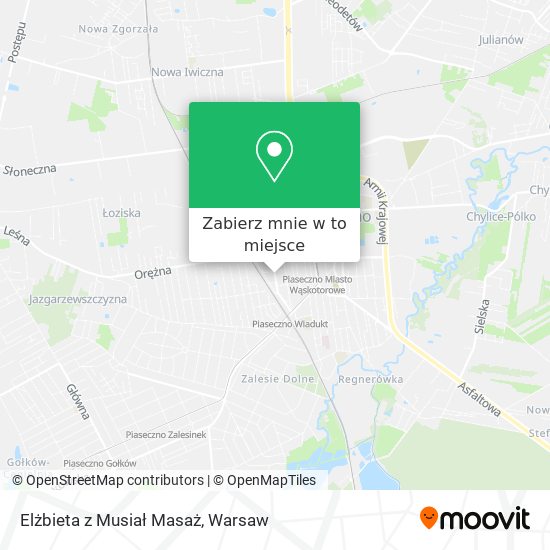 Mapa Elżbieta z Musiał Masaż