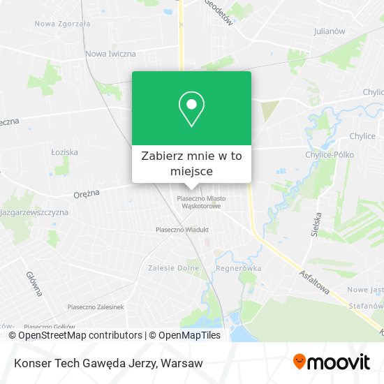 Mapa Konser Tech Gawęda Jerzy