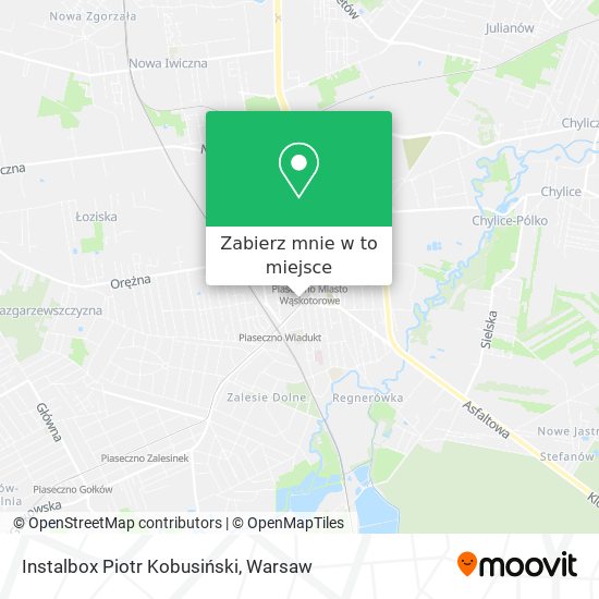 Mapa Instalbox Piotr Kobusiński