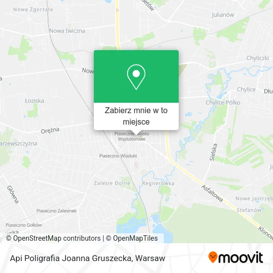 Mapa Api Poligrafia Joanna Gruszecka
