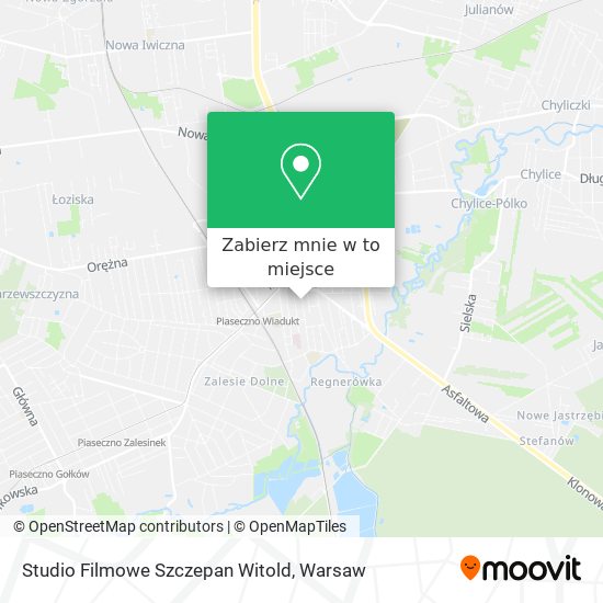 Mapa Studio Filmowe Szczepan Witold