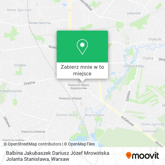 Mapa Balbina Jakubaszek Dariusz Józef Mrowińska Jolanta Stanisława