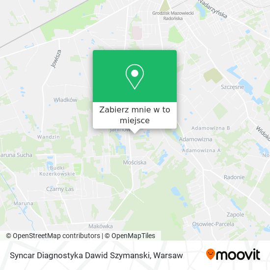 Mapa Syncar Diagnostyka Dawid Szymanski