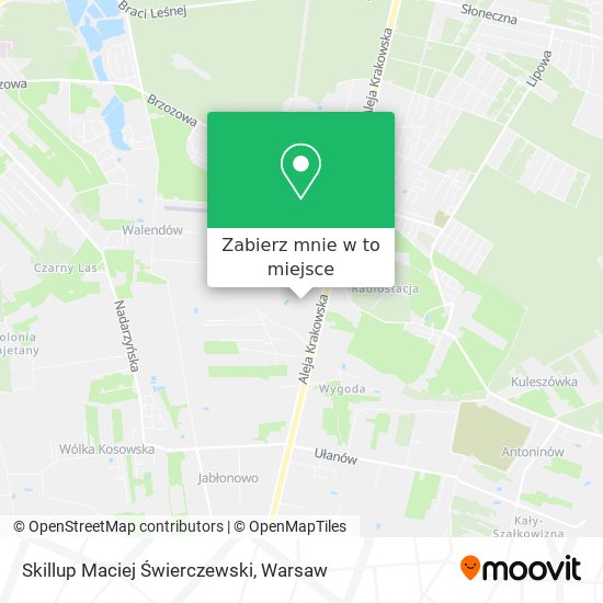 Mapa Skillup Maciej Świerczewski