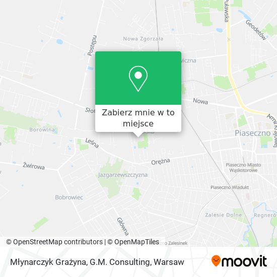 Mapa Młynarczyk Grażyna, G.M. Consulting