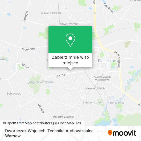 Mapa Dworaczek Wojciech. Technika Audiowizualna