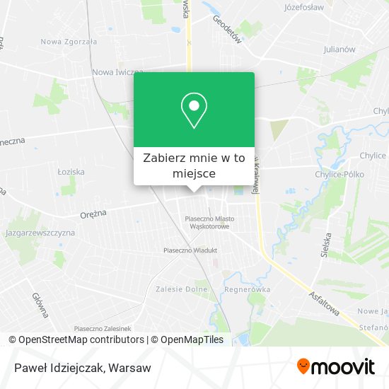 Mapa Paweł Idziejczak