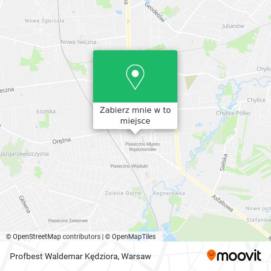 Mapa Profbest Waldemar Kędziora