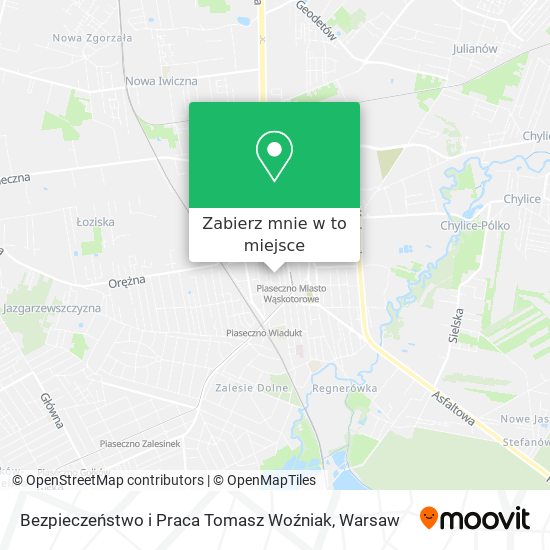 Mapa Bezpieczeństwo i Praca Tomasz Woźniak