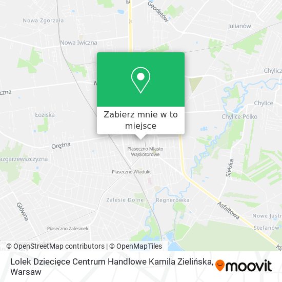 Mapa Lolek Dziecięce Centrum Handlowe Kamila Zielińska