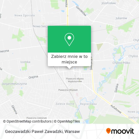 Mapa Geozawadzki Paweł Zawadzki