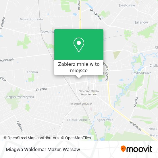 Mapa Miagwa Waldemar Mazur