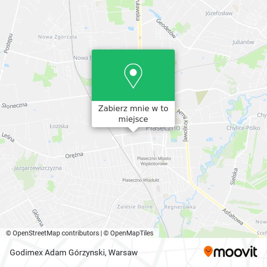 Mapa Godimex Adam Górzynski