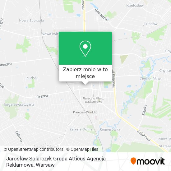 Mapa Jarosław Solarczyk Grupa Atticus Agencja Reklamowa