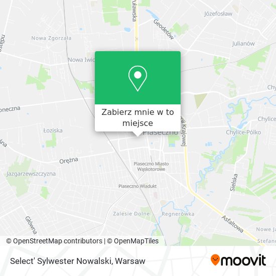 Mapa Select' Sylwester Nowalski