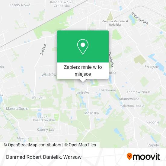 Mapa Danmed Robert Danielik
