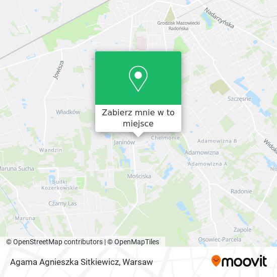 Mapa Agama Agnieszka Sitkiewicz