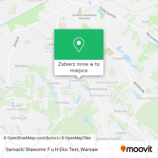 Mapa Sarnacki Sławomir F u H Eko Test