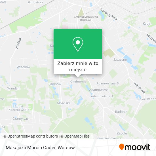 Mapa Makajazu Marcin Cader