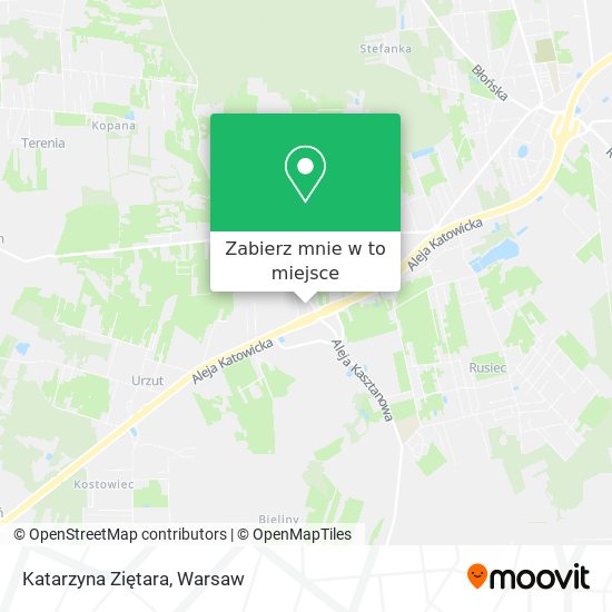 Mapa Katarzyna Ziętara