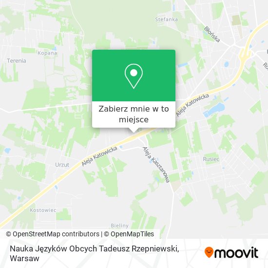 Mapa Nauka Języków Obcych Tadeusz Rzepniewski