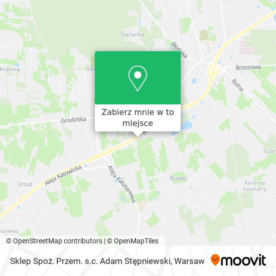 Mapa Sklep Spoż. Przem. s.c. Adam Stępniewski