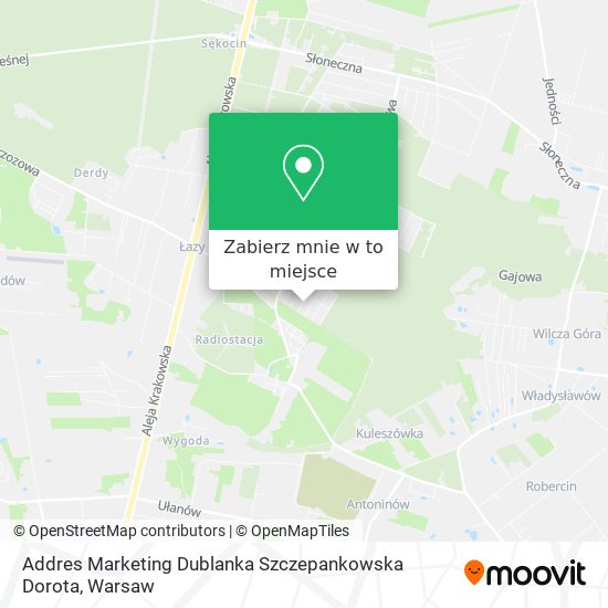 Mapa Addres Marketing Dublanka Szczepankowska Dorota