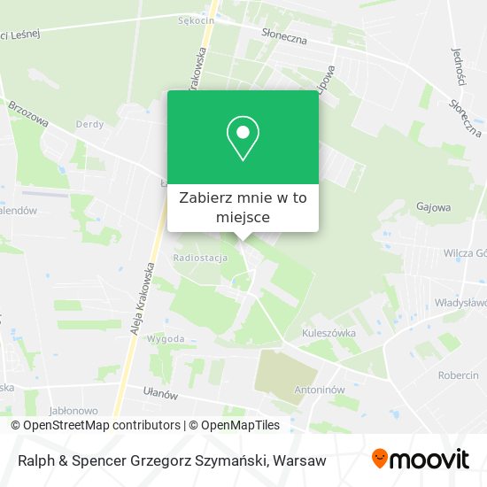 Mapa Ralph & Spencer Grzegorz Szymański