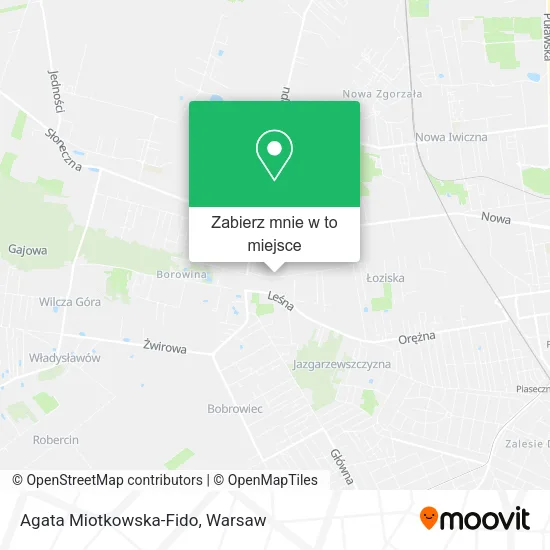 Mapa Agata Miotkowska-Fido